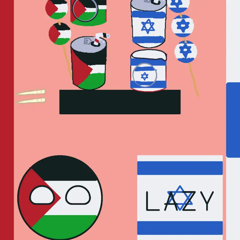 Feed Israel🇮🇱 And Palestine🇵🇸 by @NumberblockBankMan_73Alt