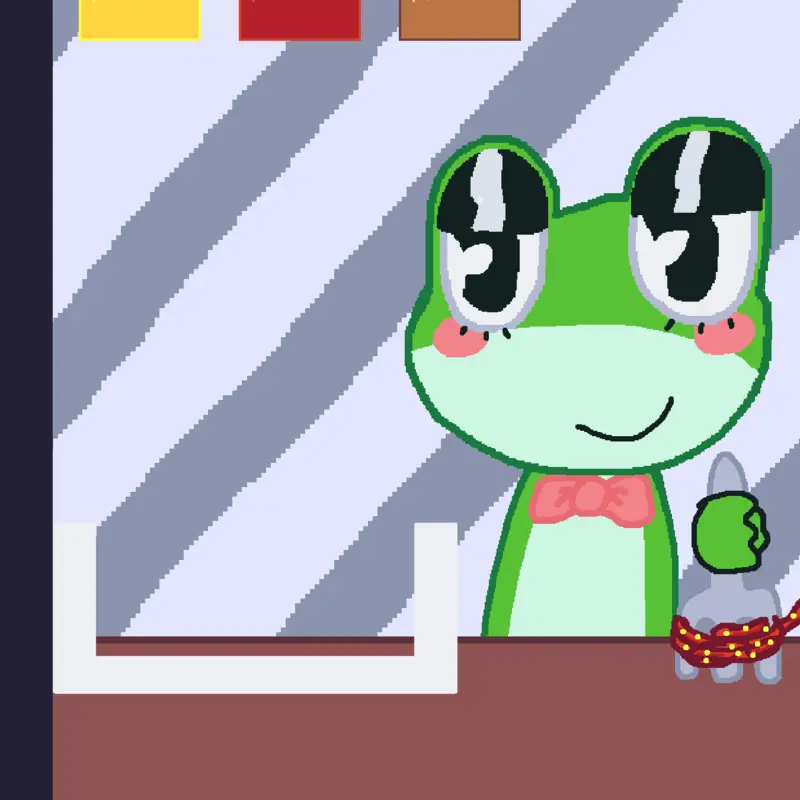 Ribbit noodels by @Popcorn_god