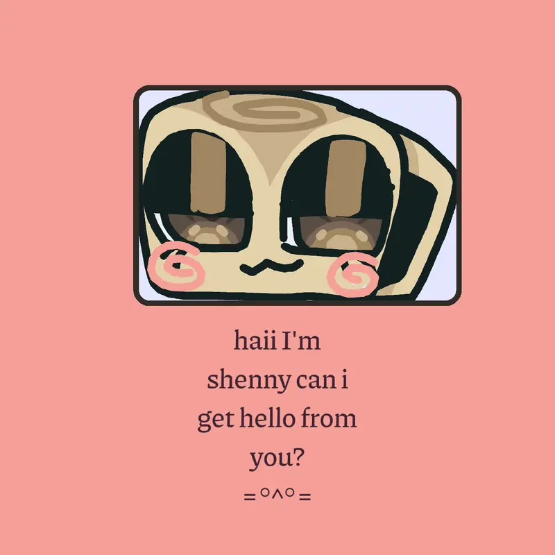 If you don't want to say Hi back it's ok by @Shenny_hark
