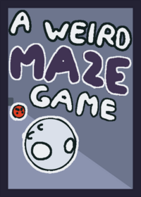 A weird maze game