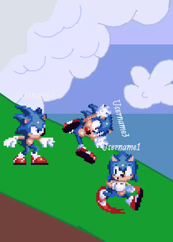 My sonic da hedgehog game deck by @sonikear_oficial