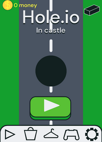 Hole.io in castle