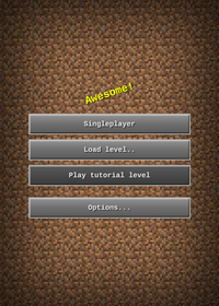 Minecraft recreation