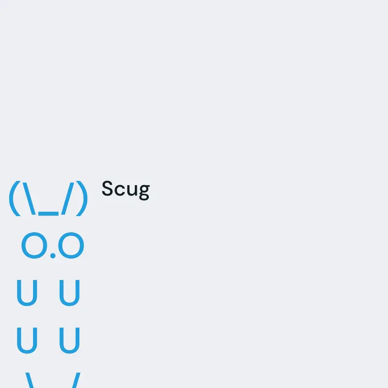 Scug by @Tazzy_2014
