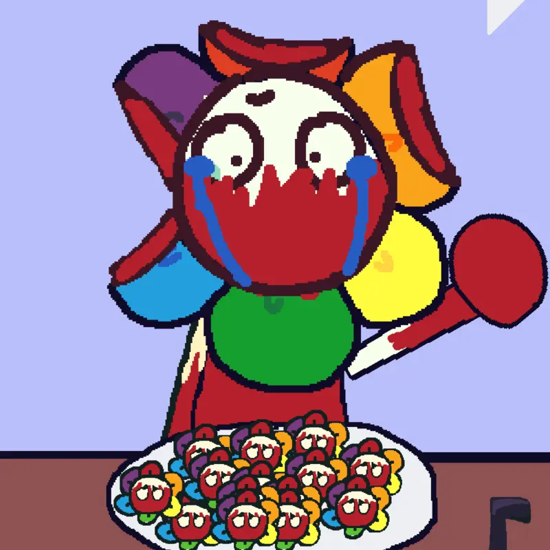 Mukbang dandy! (WIP)! by @goofygangbigfan