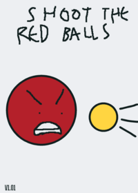 Shoot the red balls!