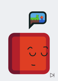 Red runs after the green