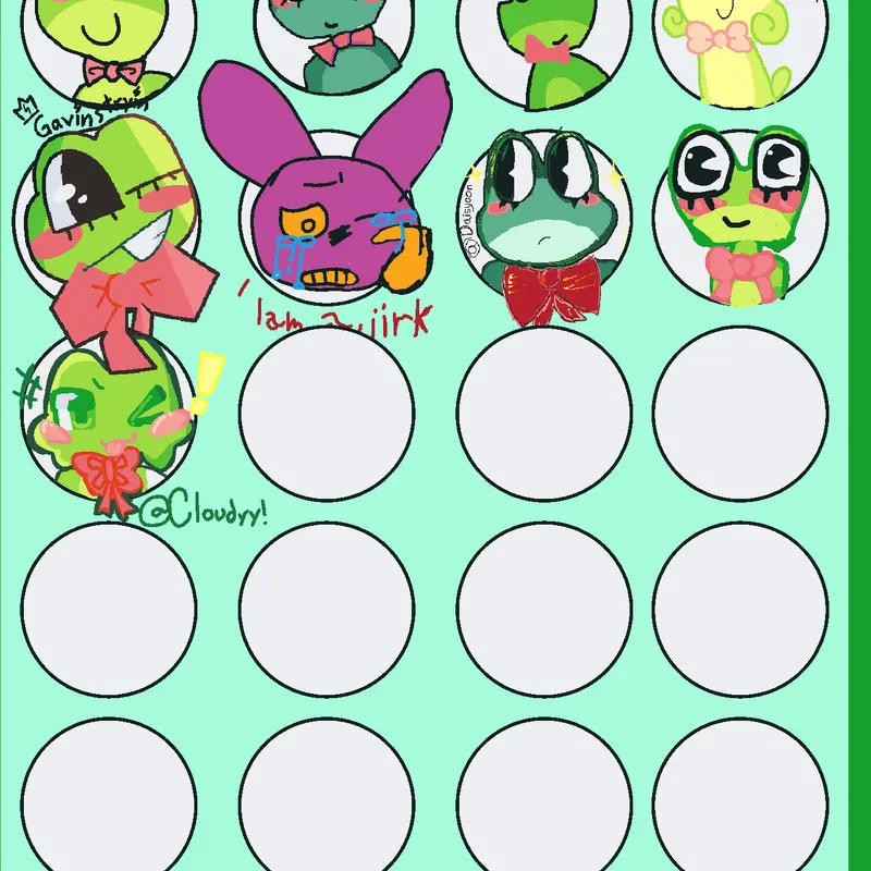 MY RIBBIT DRAWING by @AXOLOTIX