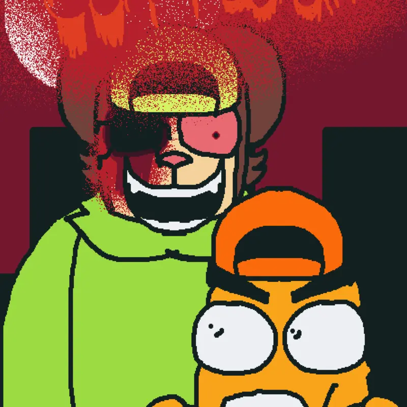 Art I made for my fnf mod by @AdrianDesignPro