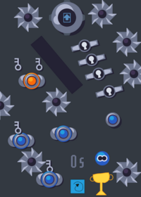 The sorta impossible ball game thingy?