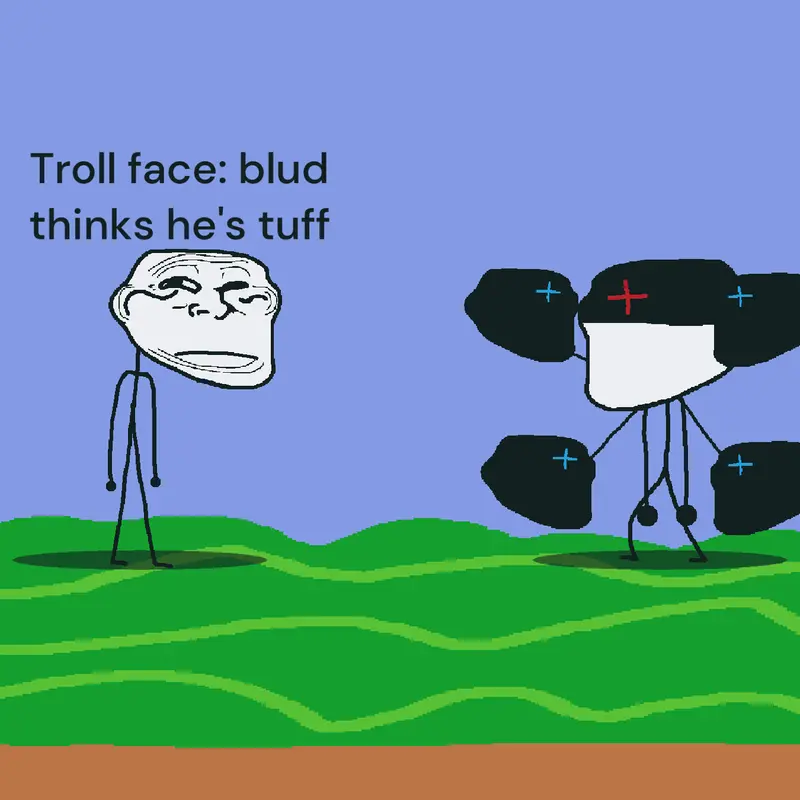U not tuff by @THE-TALLGUY