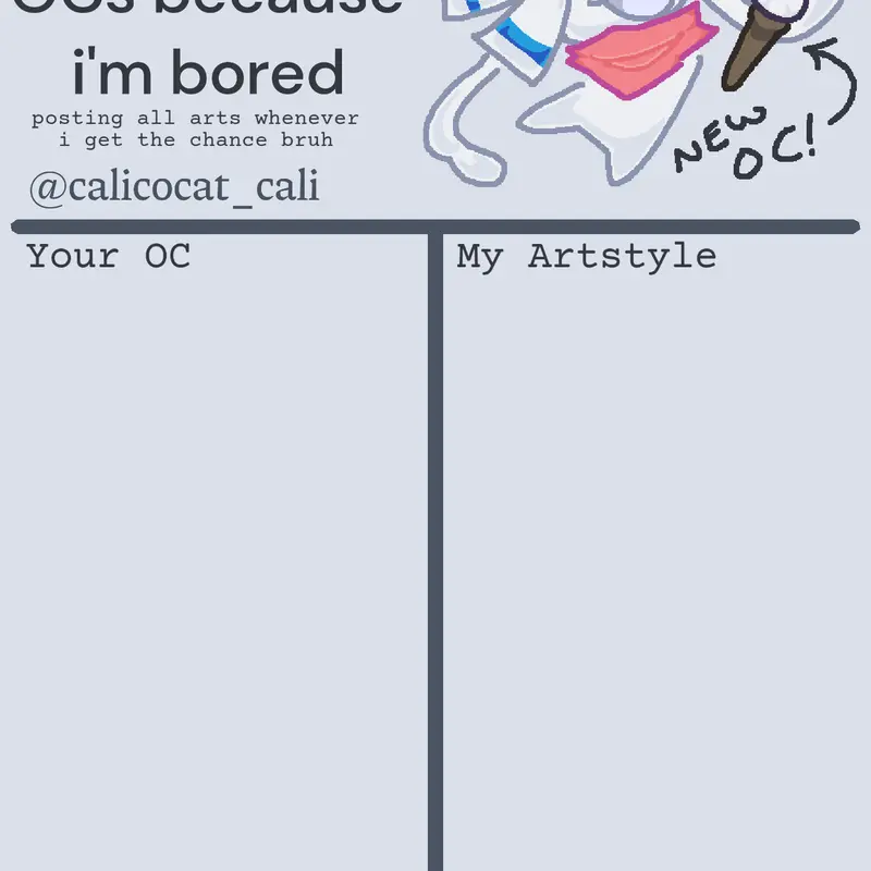 free comms by @calicocat_cali