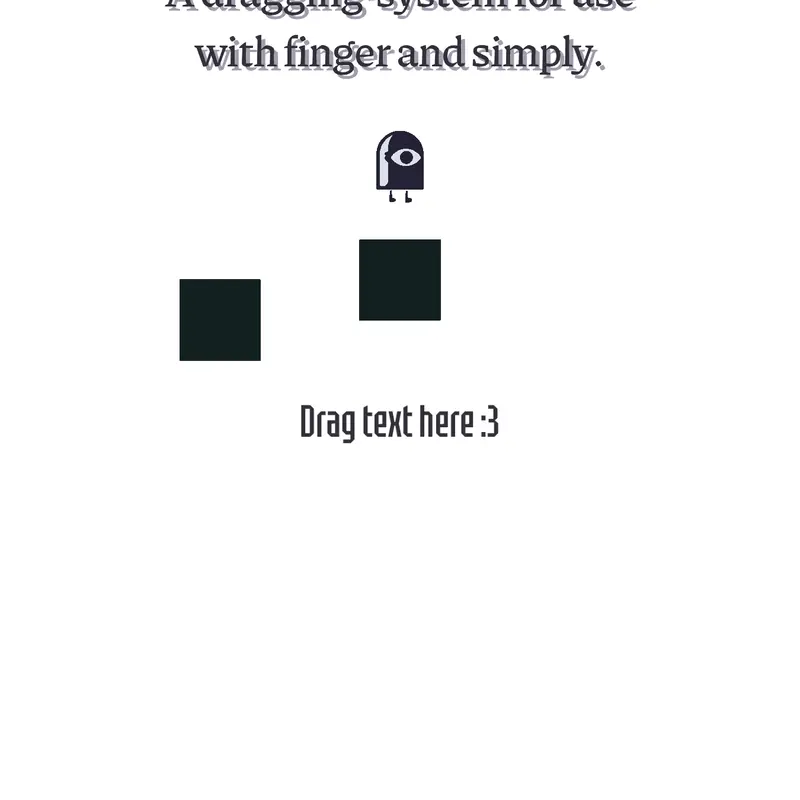 Dragging system by @CrappyDecks_