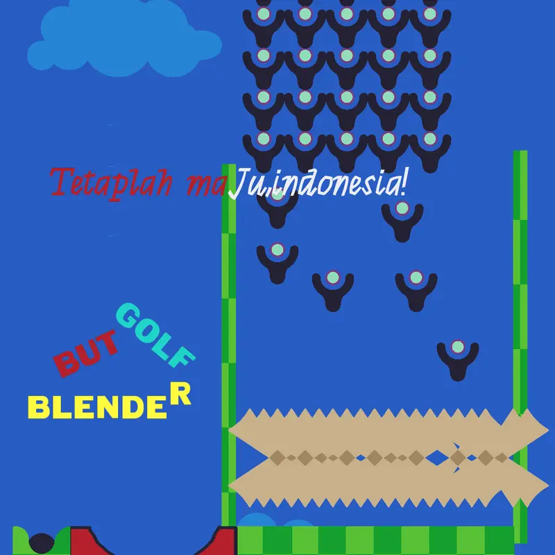 Golf but blender by @donihezron