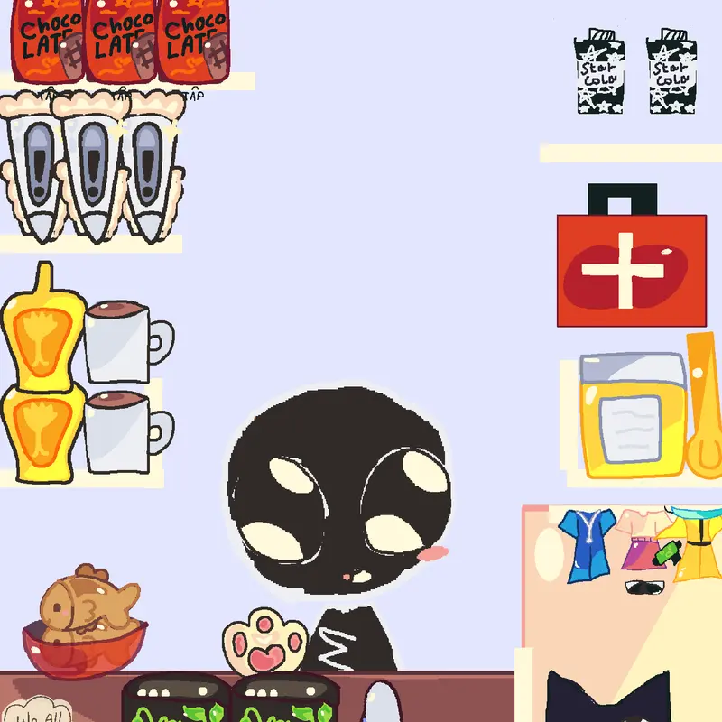 Twixxle mukbang by @Bubblefromvr