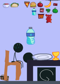 i dunno how to let the oc eat ;-; and...