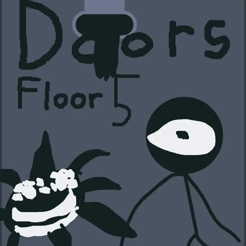 DOORS: Floor 5 - the dark caves by @grumble_games