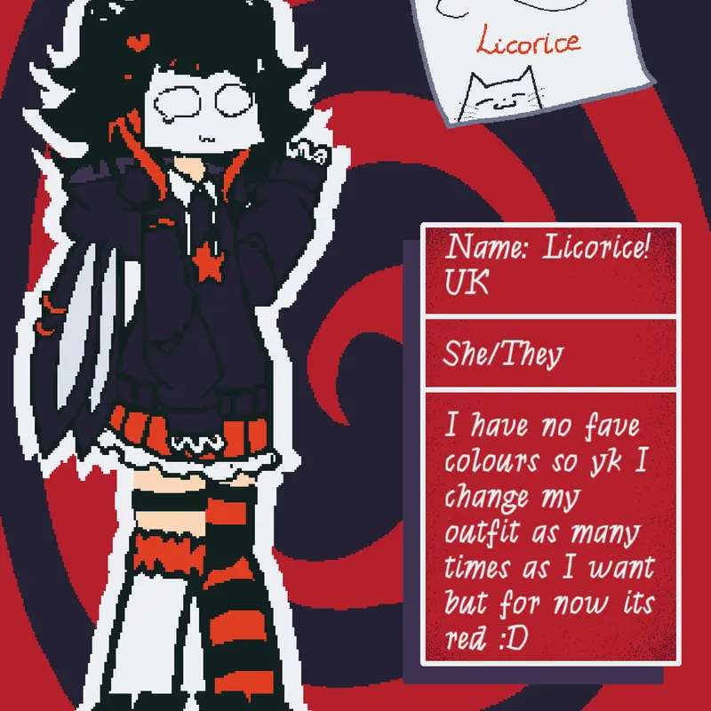 MEET THE CREATOR by @LicoriceSaysHi