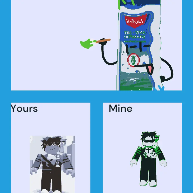I'm drawing in brucetboy by @Vitorroblox890