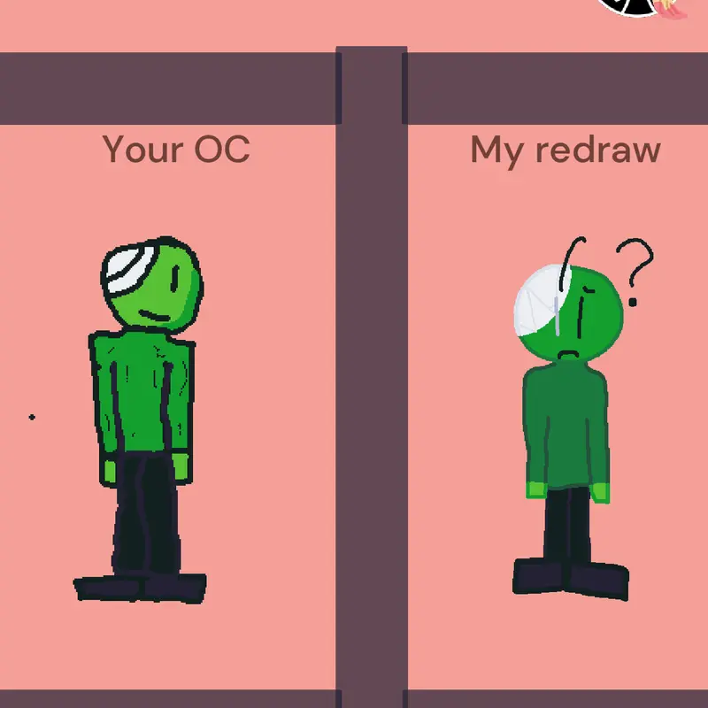 I redrawed! by @harharcau_cb