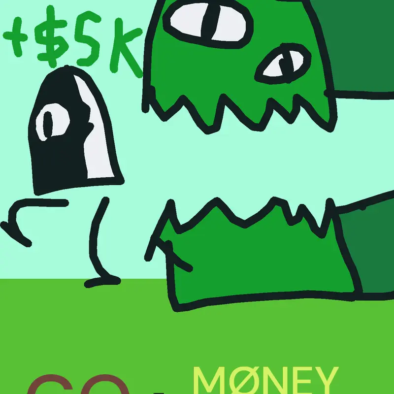 Go far and get money! by @quack-the-duck