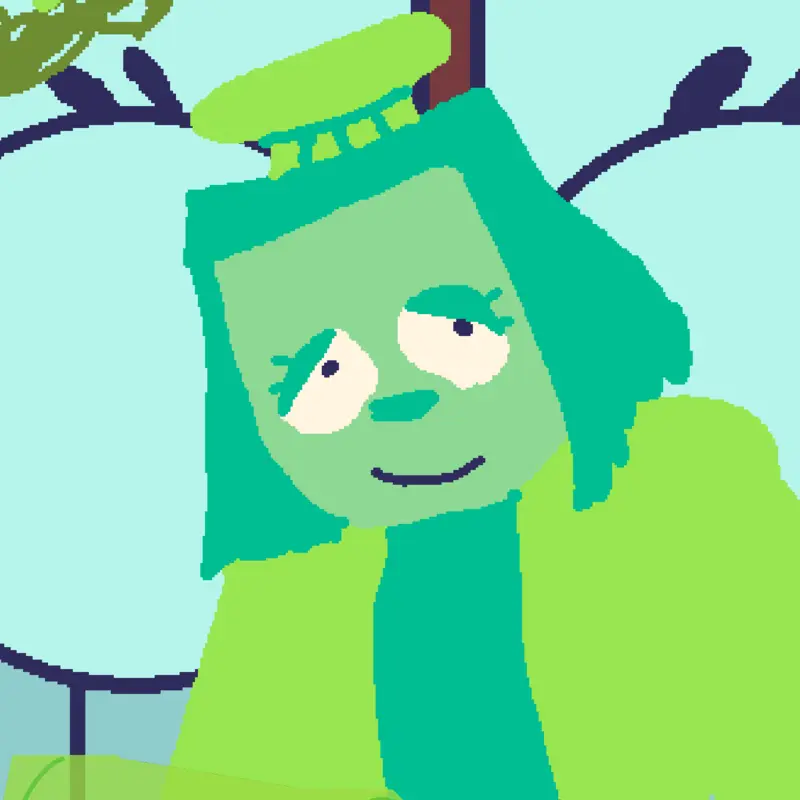 Green deltarune fanart by @hollywoodhehe
