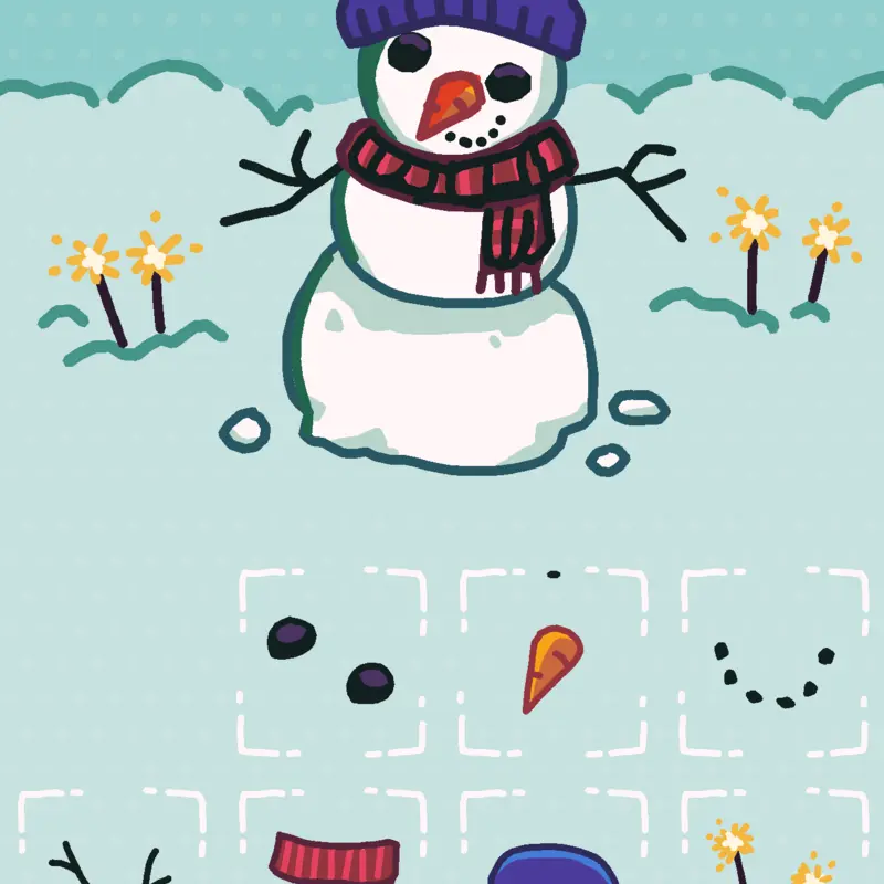 Snowmann by @Nasgorpadank
