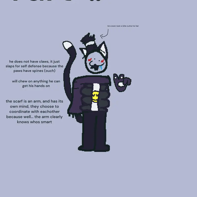 stupid oc by @TartConstruct