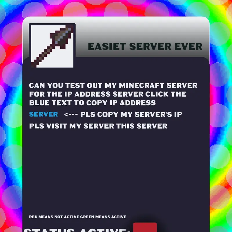 Pls copy the ip by @kylekyler08_original