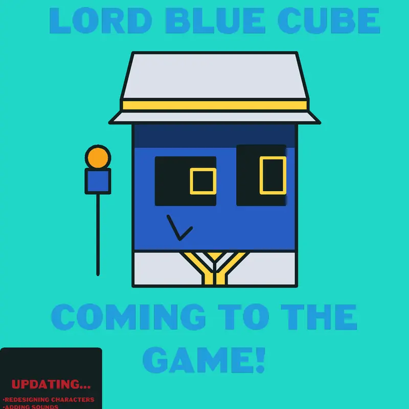 Lord Blue Cube! by @Lizzi_Play