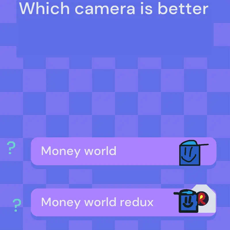 Which camera is better by @BentleyOP2