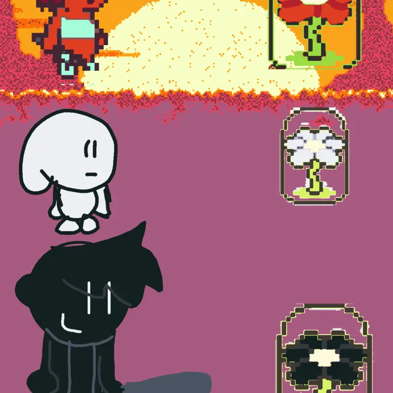 Making my flowers ocs in deltarunechp5 by @ZionGarritPereira