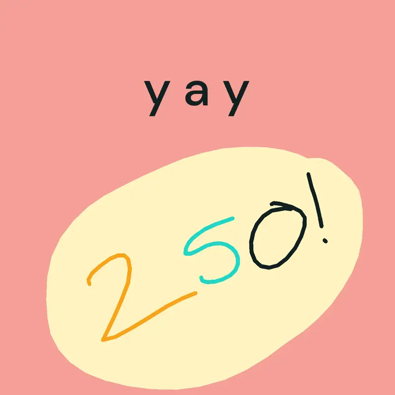 250 follows by @m_silly