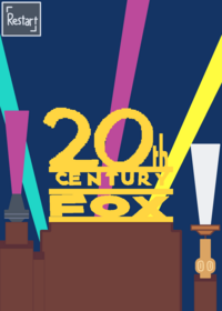Horror 20th century fox logo