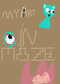 My drawing in maze!!!