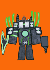 Titan tesla man