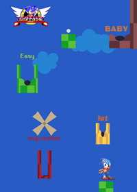 A golf game