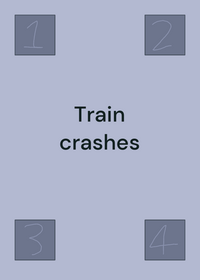 Train crashes