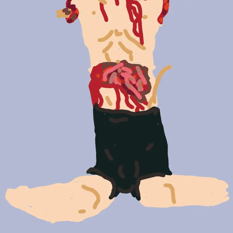 Man with no head by @Kai_lastname