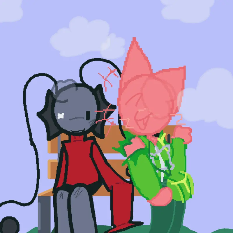Fake collab with @The_One_Who_Draws by @PlinkMeow