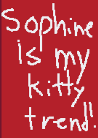 Sophie is my kitty trend!!
