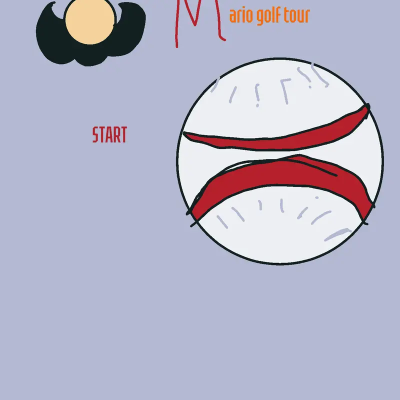 Mario golf tour by @Laydeee6