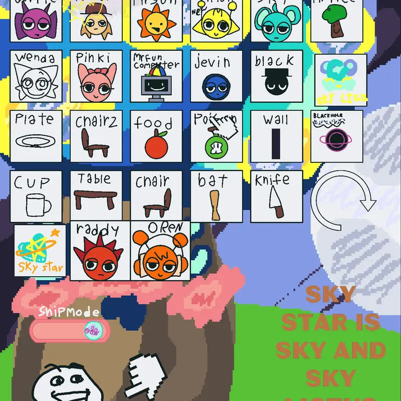 Troll sprunki game >:) by @fluffy5726