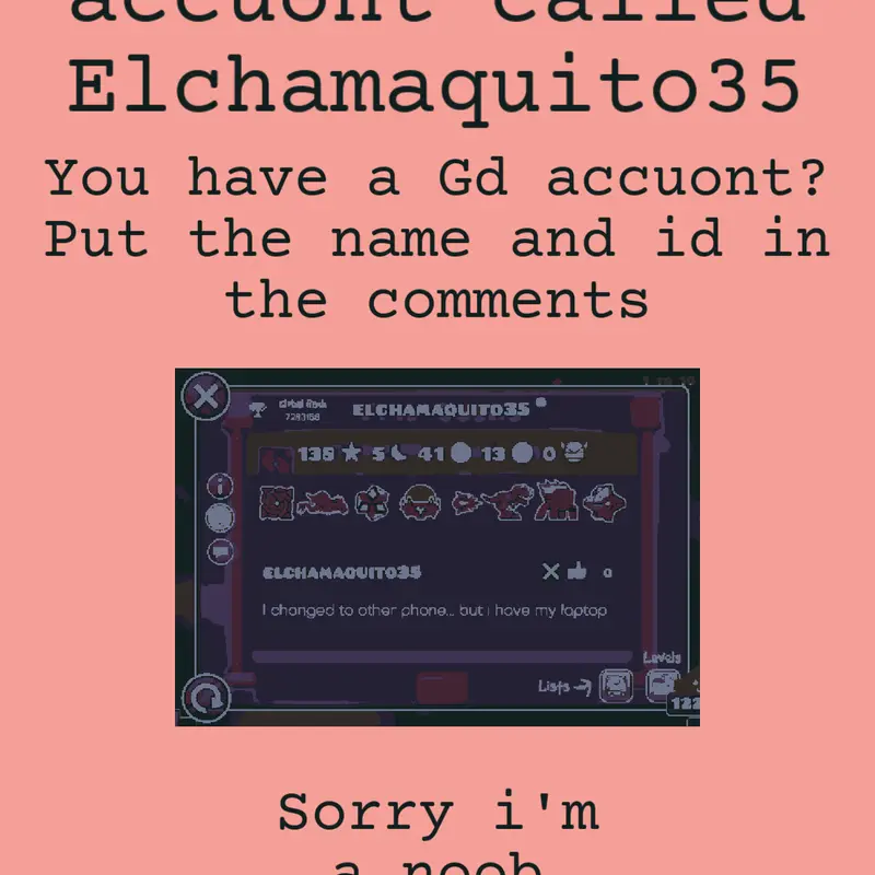 My Gd accuont by @The_Purple_Android
