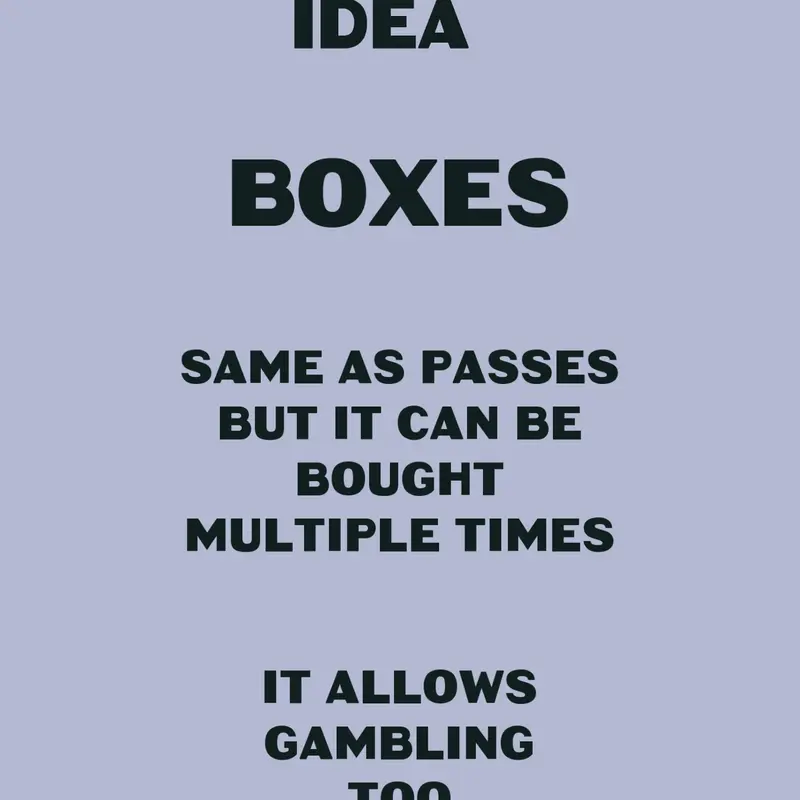 Castle idea: boxes by @CoolCubeFakes