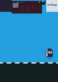 car and character ending