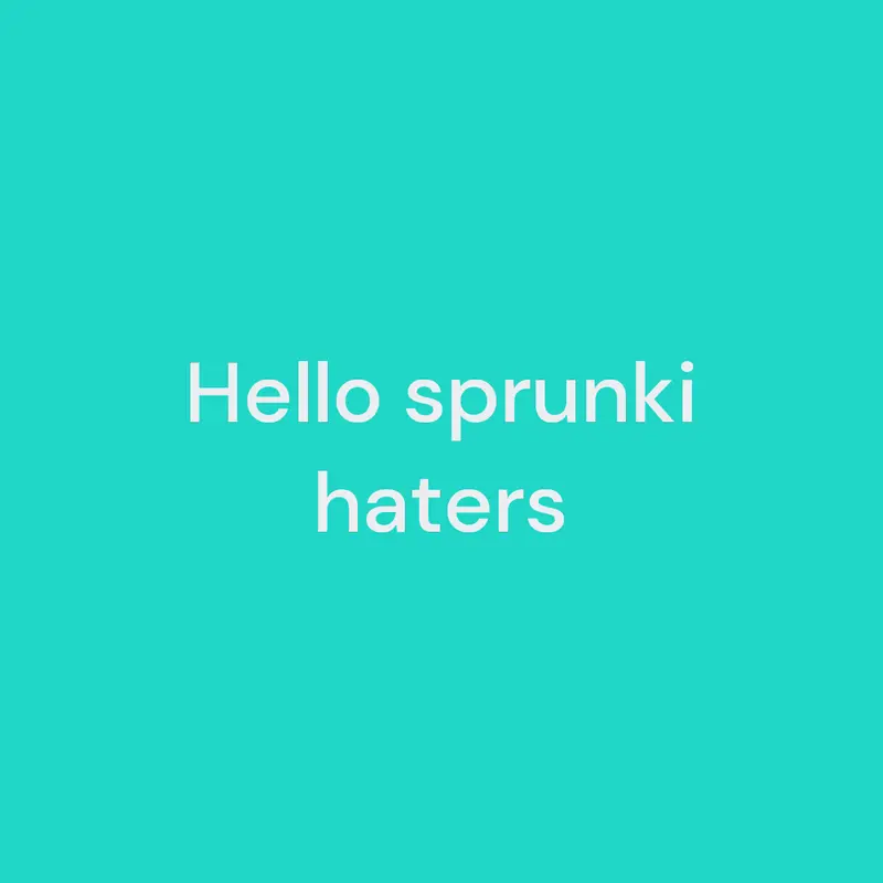 Game by @Infinity_Hates_Sprunki