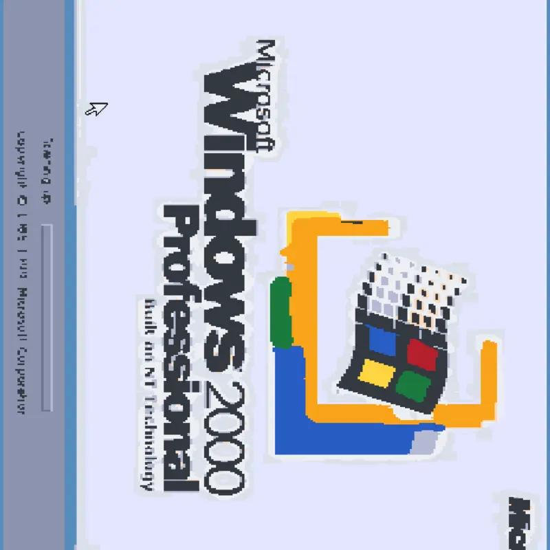 Windows 2000 Proffesional by @Bilo8
