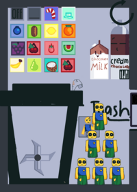 Blender game but I ruined it