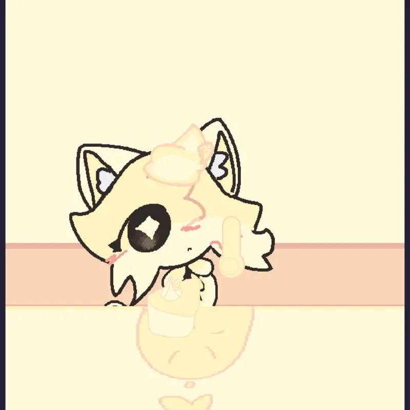 Vanilla banana cat mukbang ! #mukbang by @EdgarBS